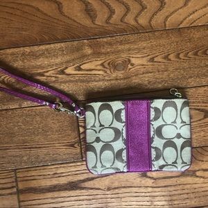 Coach Wristlet